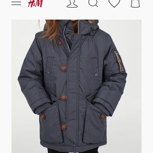 H&M Boys Winter Coat- Parka